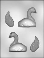 CK Products 3-Inch 3-D Swan Chocolate Mold