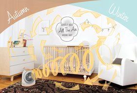 Vornadobaby Sunny CS Nursery Heater, Automatic Climate Control N2