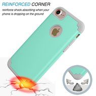 iPhone 7 Case, [4.7 Inch] HLCT Slim Fit Thin, Soft Interior Silicone Bumper &amp; Hard PC Back, Shock-Absorption Hybrid... N21