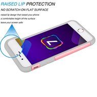 iPhone 7 Case, [4.7 Inch] HLCT Slim Fit Thin, Soft Interior Silicone Bumper &amp; Hard PC Back, Shock-Absorption Hybrid... N23