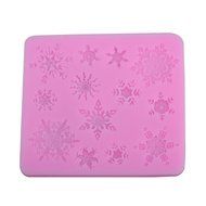Generic Baking Sugarcraft Chocolate Snowflake Mold Cake Decorating Mould N4