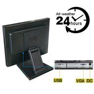 15inch LCD Touch Screen Monitor for POS 5 Wire Resistive N4