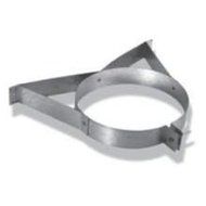 Chimney 69841 8 in. Dura-Vent Dura-plus Wall Strap- Galvanized Steel