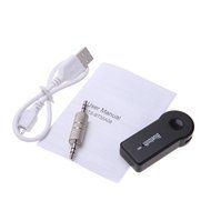 DUFU-Store 3.5mm Bluetooth 3.0 Wireless Audio Receiver Dongle Car Home Speaker black N5