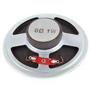 uxcell 8 Ohm 1W 77mm OD Metal Shell Toys Interphone Internal Magnet Speaker N2