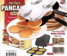 2-in-1 Four Picture Perfect Pancake Maker Pan and Omelet Maker Pan