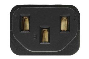 SF Cable, 15ft 18 AWG Universal Power Cord (IEC320 C13 to NEMA 5-15P) N4