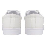 Spritech(TM) Women&#039;s Girls Fashion Casual Comfy Fabric Lace-up Flat Canvas Shoes White N3