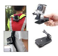 ProGear Universal Quick Clip Mount With 360 Degree Rotating Mount And Thumb Knob for GoPro Hero 4/3+/3/2/1