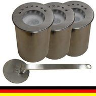 Fireplaces Manufacturer Mierzwa (DF-Shopping, Germany) 3 Stainless Steel Burner 0.5 Liters With Saving Plate,...