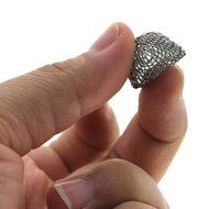 Huayang New 1pcs Silver Tobacco Smoking Pipe Metal Screen Percolator Leach Net Filter 15mm