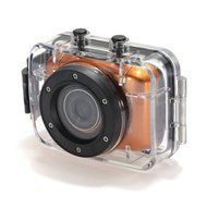 Water &amp; Wood Gold 720P 1280*720 HD Outdoor Sport Helmet Action Camera Mini DV Camcorder Waterproof Drive Record... N2