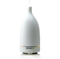 Samyo Ceramic Vase Aromatherapy Essential Oil Purifier Diffuser Air Humidifier (white)