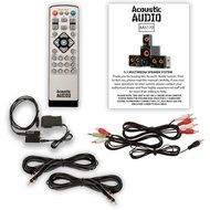 Acoustic Audio AA5170 Home 5.1 Bluetooth Speaker System with Optical Input and 2 Extension Cables N2