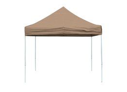10x10 Straight Leg Pop-up Canopy, American Pride Cover, Black Roller Bag N2