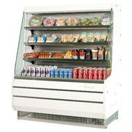 Turbo Air TOM50M 50&quot; Medium Display Merchandiser with Efficient Refrigeration System Attractive Glass Sides Anti-Rust...