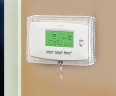 Medium Thermostat Guard with Inner Shelf to Prevent N2