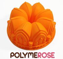 LOT OF 100 Silicone CATHEDRAL BUNDT Fluted Baking PANS - 8 Cups, 8.5&quot; Diameter ($1.95 per mold!) - Silicone by... N2