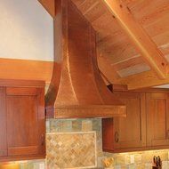 Coventry 60" 1200 CFM Wall Mount Range Hood Height: 26", Color: Light Brown Patina