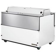 True TMC-58 Mobile Milk Cooler 58&quot; 16 Crate Capacity