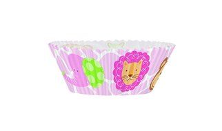 Pink Safari First Birthday Party Blowers, 8ct N17