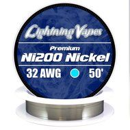 LV Ni200 Nickel Wire (Annealed) 32 AWG - 50'