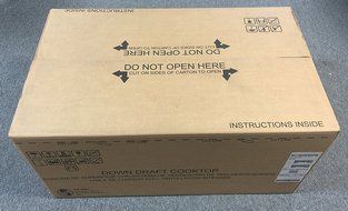 Frigidaire 36" Smoothtop Electric Black Cooktop with Built-In 500 CFM Downdraft Exhaust RC36DE60PB N6