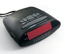 Clock Radio With MP3 Ready Wire