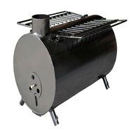 Commart Portable Military Camping Steel Wood Stove Tent Heater for Fishing Camp Cooking Ships from USA