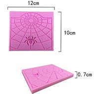 Sher Spider&#039;s Web Cartoon Style Candy Fondant Cake Molds For The Kitchen Baking Molds N2