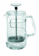 Guzzini My Kitchen Coffee/Tea Press, 8 Cup, 9-Inches, Clear Plastic Glass N2