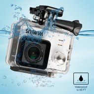 WiMiUS&reg; Waterproof Action Camera 16MP 2K WiFi Sports Camera Ambarella Built-in WiFi Helmet Cam HD Camcorder N29
