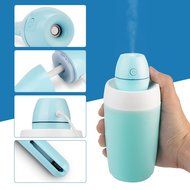 Motoraux Portable Mini Cool Mist Humidifier/Ultrasonic Air desktop Personal Humidifier with LED, Small Perfect...
