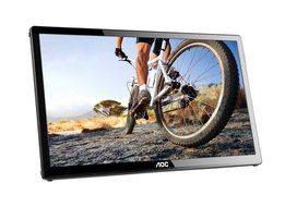 AOC e1659Fwux- Pro 16-Inch Class, Full HD 1920x1080 Res, 300 cd/m2 Brightness, USB 3.0-Powered... N18