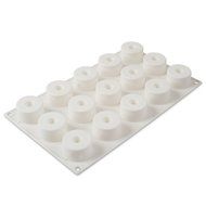 Silikomart White Nonstick Sushi Roll - 15 Cavities