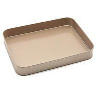 10 inches Super Non-stick steel professional Rectangular Cake Pan Kitchen Bakeware Tray N2