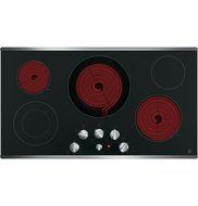 GE JP3536SJSS 36" Stainless Steel Electric Smoothtop Cooktop N4
