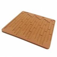 UR Bakeware Bark Embossed Mold Silicone Cake Mould Decorating Tool N5