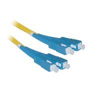 C&amp;E LC / LC Single Mode Duplex Fiber Optic Cable 15 Meter(CNE72142) N3
