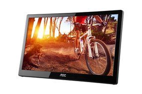 AOC e1659Fwux- Pro 16-Inch Class, Full HD 1920x1080 Res, 300 cd/m2 Brightness, USB 3.0-Powered... N21