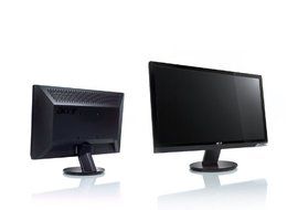Acer P205H Cbmd 20-Inch Widescreen LCD Display - Black