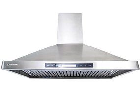 XtremeAir PX15-W42 Wall Mount Range Hood with 900 CFM Baffle Filters/Grease Drain Tunnel, 42" N4