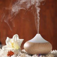 Essential Oil Diffuser,EVELTEK Wood Grain Cool Mist Portable Aromatherapy Air Humidifier,7 Colors Changing LED... N2