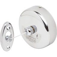 2 PACK Chrome Clothesline 72" Retractable Nylon