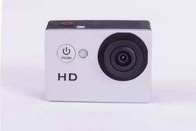 720p 140&deg; Fov Waterproof Action Sports Camera - Silver N3