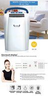 Novita Dh-103 Dehumidifier Humidity Control Low Noise White Color