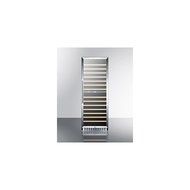 Summit SWC1966 24" Dual Zone Wine Cellar with 160 Bottle Capacity 2 Temperature Zones Slide-Out Wooden Shelves...