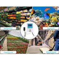 KKmoon AC110-240V 10A Intelligent Digital Humidity Controller with Sensor Humidification Dehumidification Control... N2