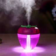 Nightlight Humidifier/LED Night Light Portable Cartoon Strawberry fruit designed USB Ultrasonic Humidifier for...