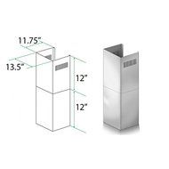 ZLINE 2-12 in. Short Chimney Pieces for 7 ft. to 8 ft. Ceilings N5